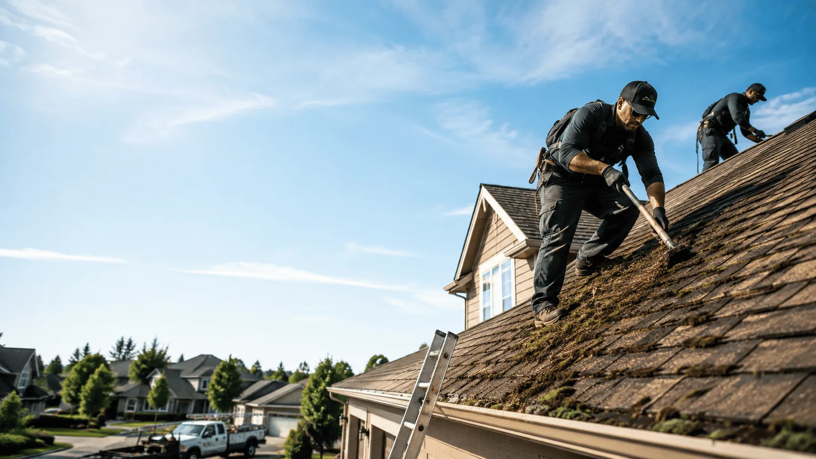 Roof Moss Removal in Haledon, NJ near me